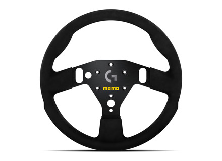 MOMO SIM GT 320 x Logitech G Lenkrad - VLOGISIMGT320